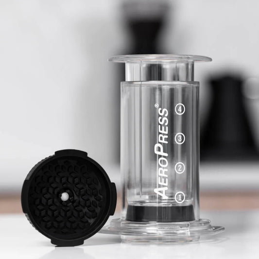 AeroPress Clear Coffee Maker from Radio Roasters Coffee